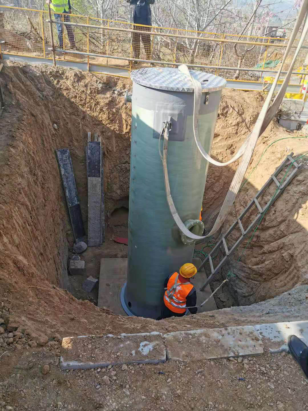 临沂济南市农村一体化预制泵站案例